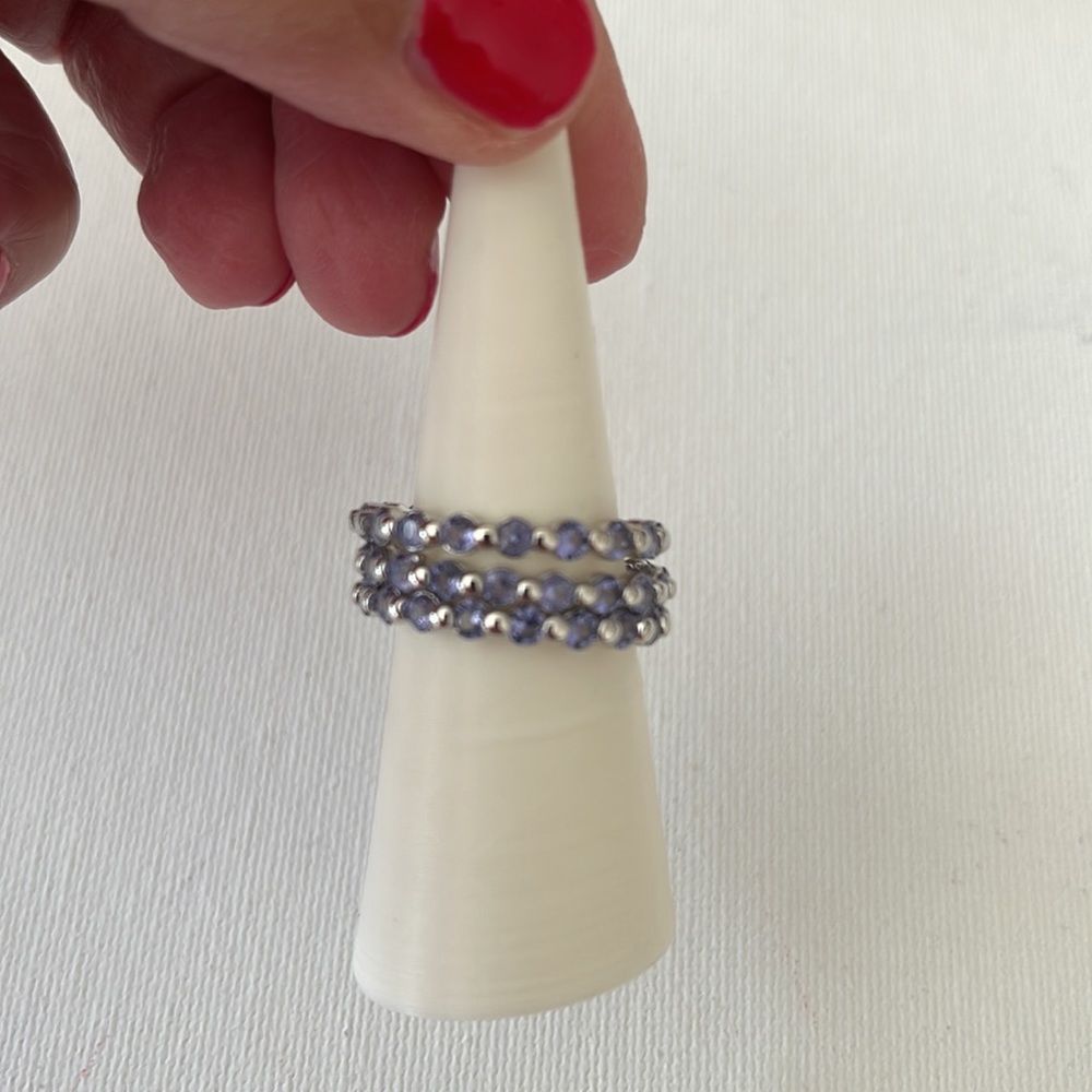 Bomb Party Farmhouse Unicorn Sapphire Cubic Zirconia Size 9